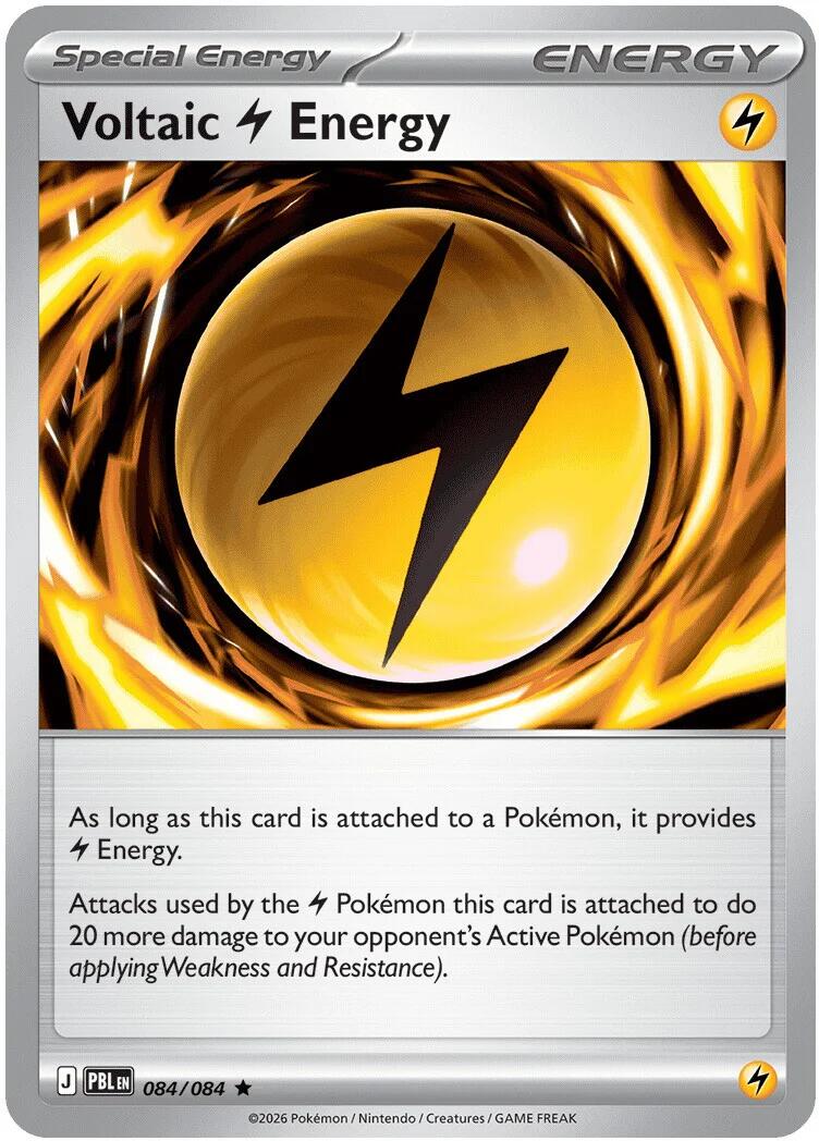 Voltaic Lightning Energy (084/084) (Deck Exclusive) [Mega Evolution: Pitch Black] | Exor Games Bridgewater