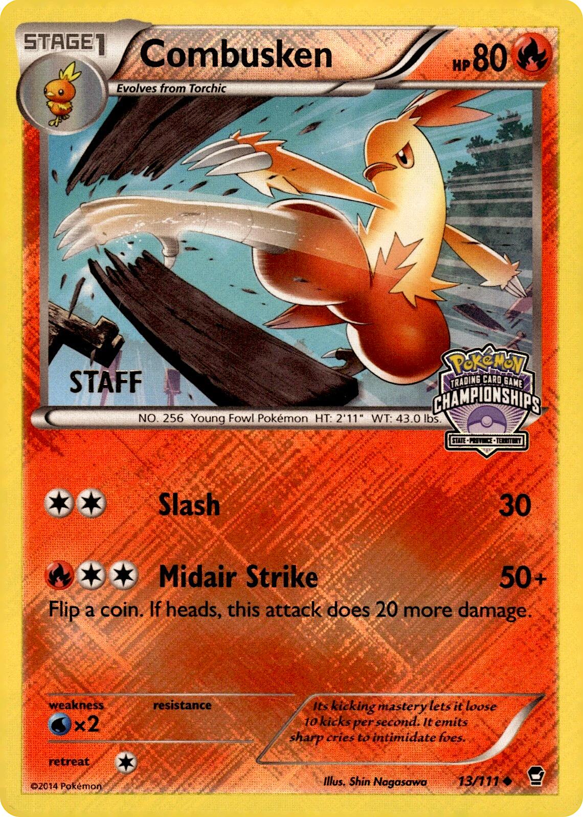 Combusken (13/111) (State Championships) [Staff] [League & Championship Cards] | Exor Games Bridgewater