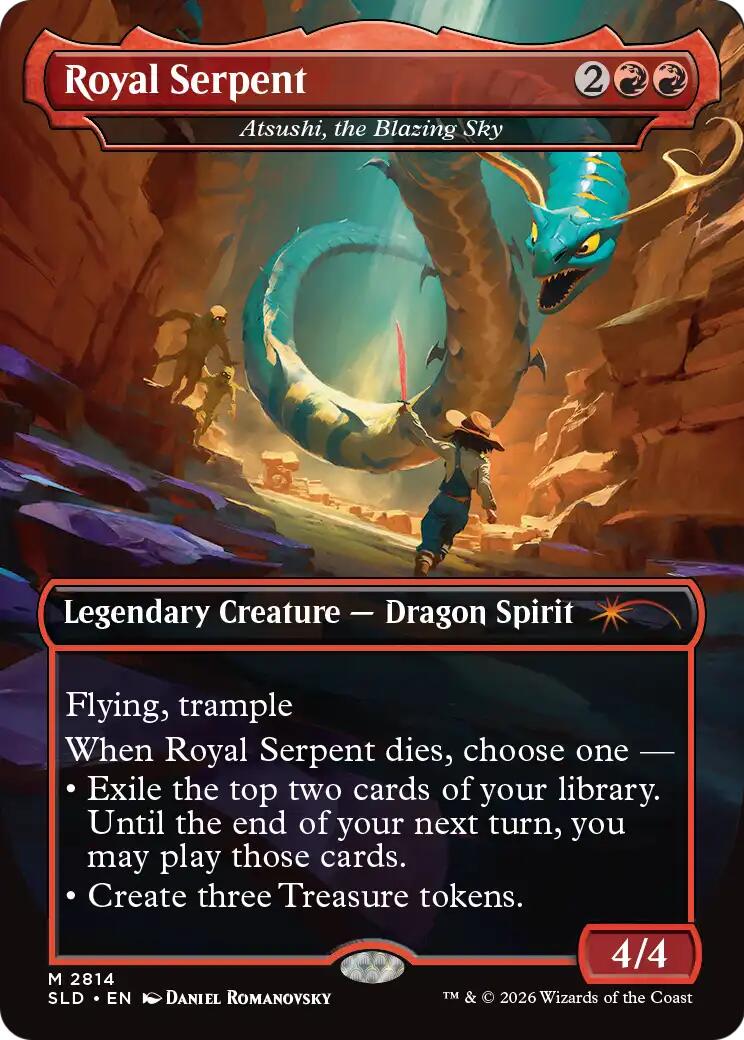 Royal Serpent - Atsushi, the Blazing Sky [Secret Lair Drop Series] | Exor Games Bridgewater