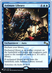 Animate Library (Unfinity Foil Edition) [The List] | Exor Games Bridgewater