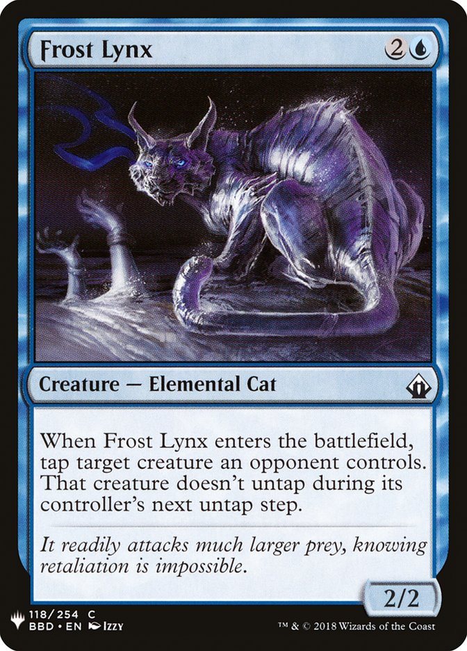 Frost Lynx [Mystery Booster] | Exor Games Bridgewater