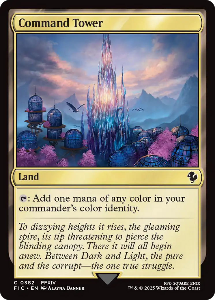 Command Tower (0382) [FINAL FANTASY Commander] | Exor Games Bridgewater