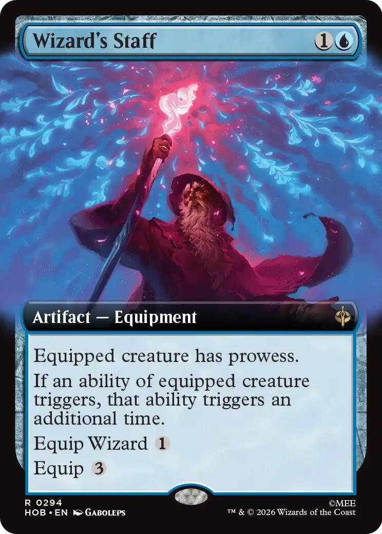 Wizard's Staff (Extended Art) [The Hobbit] | Exor Games Bridgewater