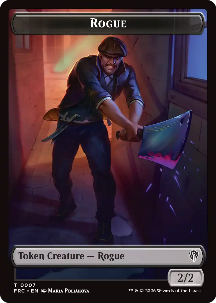 Insect // Rogue Double-Sided Token [Reality Fracture Commander Tokens] | Exor Games Bridgewater