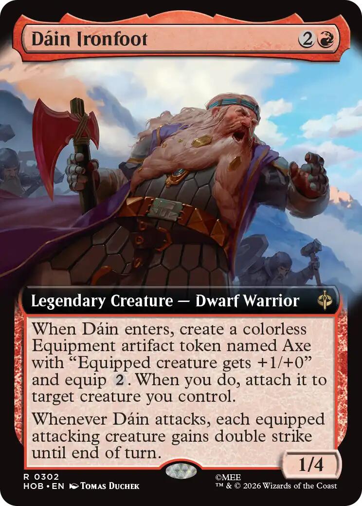 Dain Ironfoot (Extended Art) [The Hobbit] | Exor Games Bridgewater