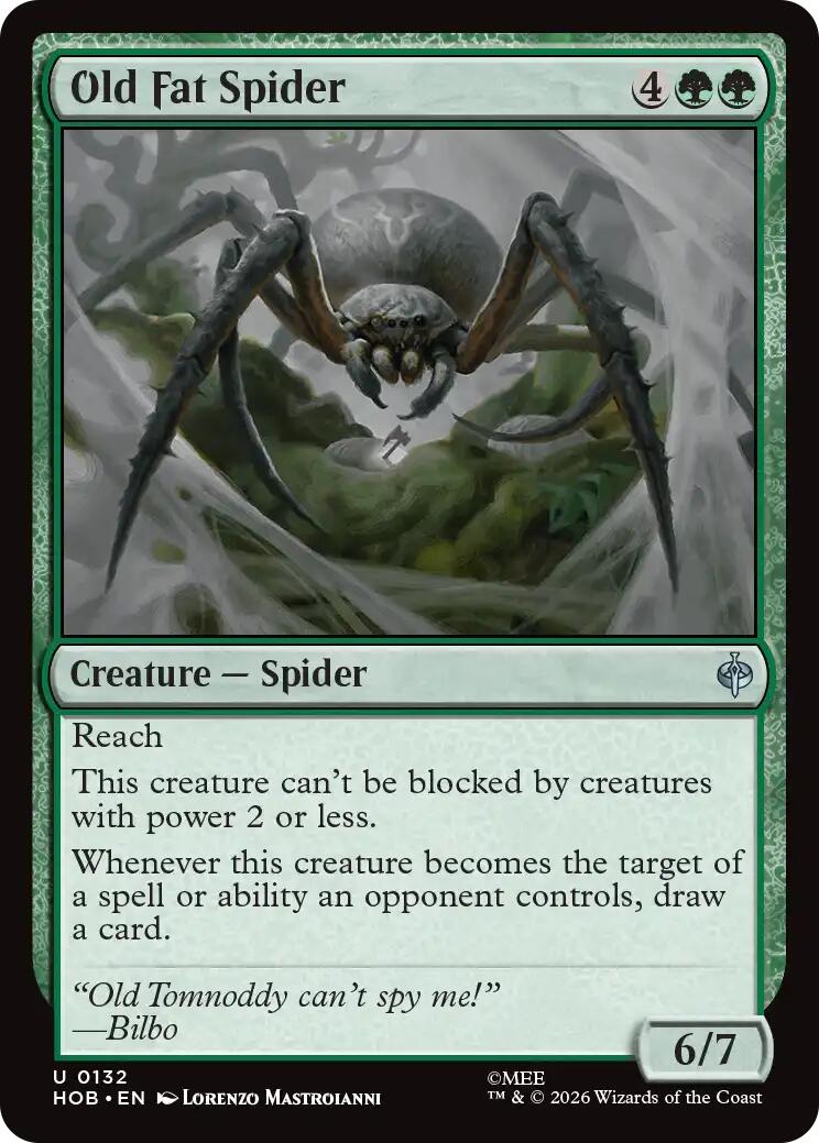 Old Fat Spider [The Hobbit] | Exor Games Bridgewater