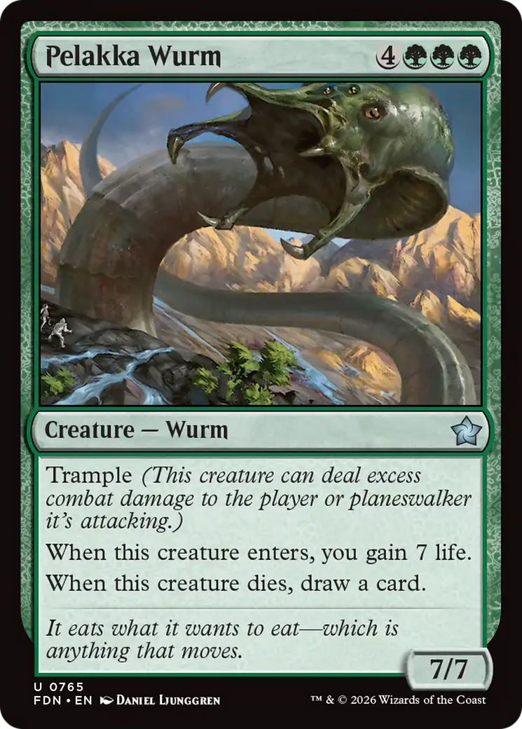 Pelakka Wurm (0765) [Foundations] | Exor Games Bridgewater