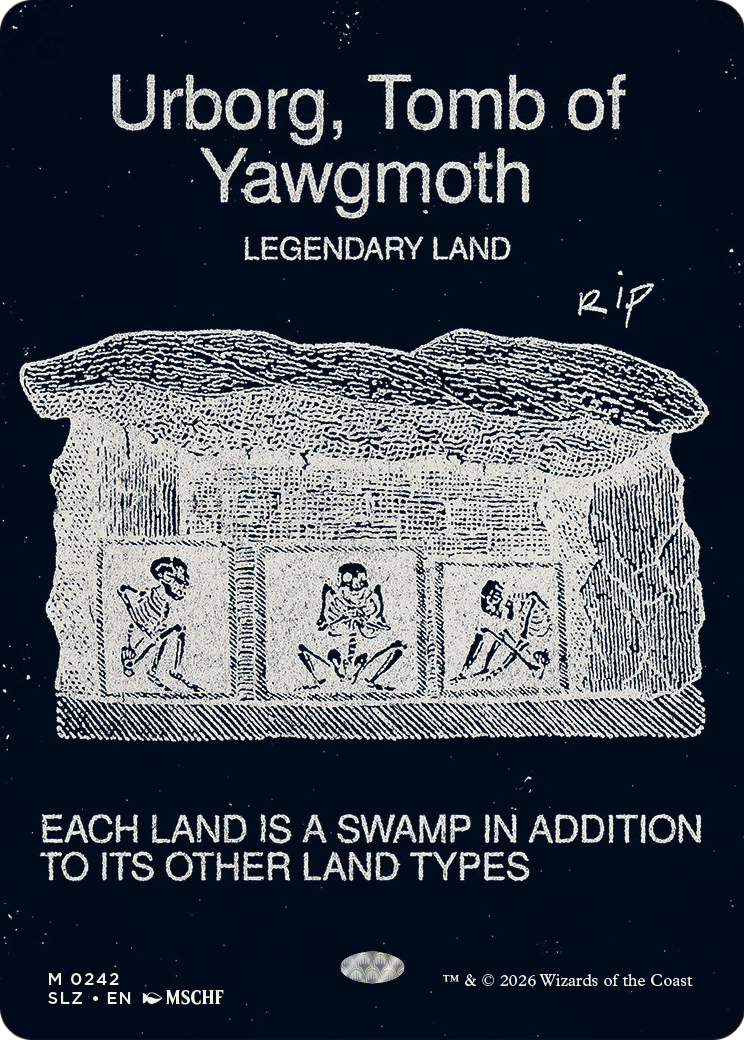 Urborg, Tomb of Yawgmoth (0242) [Secret Lair x MSCHF: The Zeta Set] | Exor Games Bridgewater