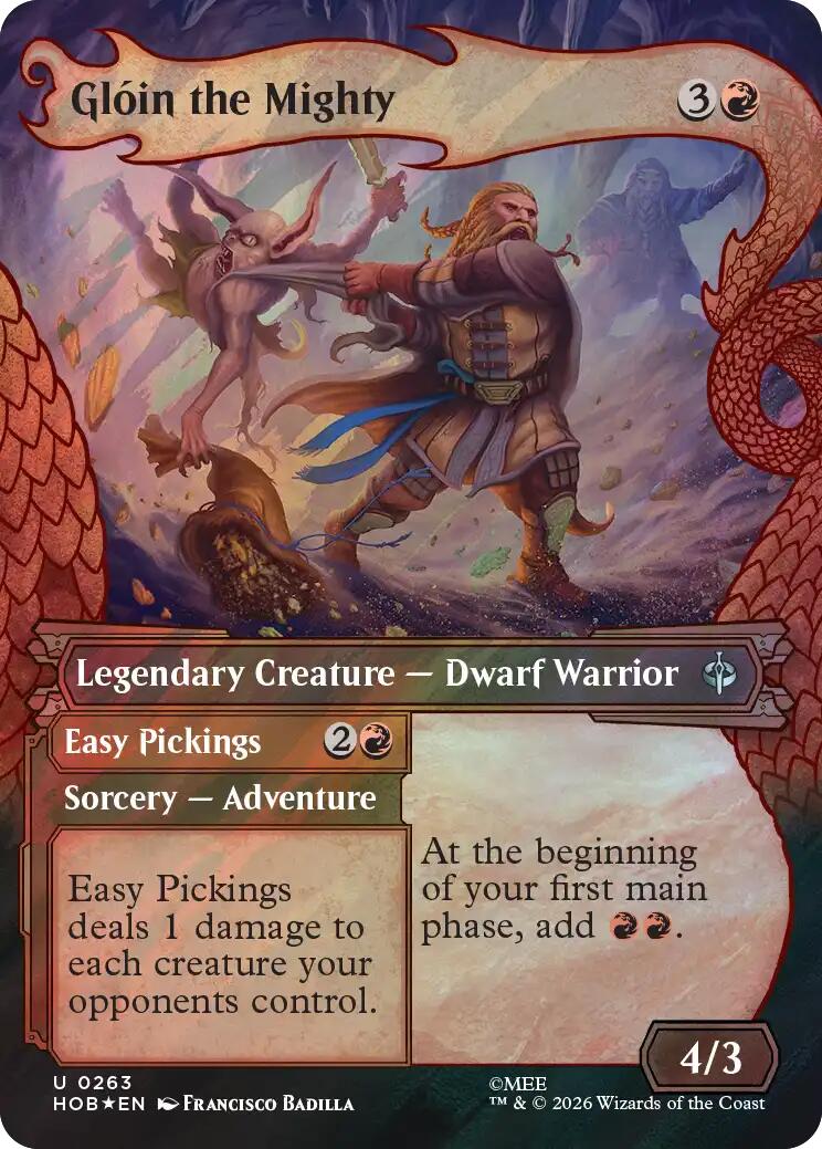 Gloin the Mighty (Showcase) (Surge Foil) [The Hobbit] | Exor Games Bridgewater