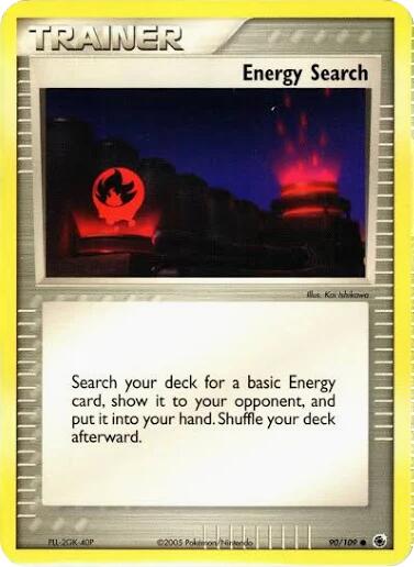 Energy Search (90) (Deck Exclusive) [EX: Ruby & Sapphire] | Exor Games Bridgewater