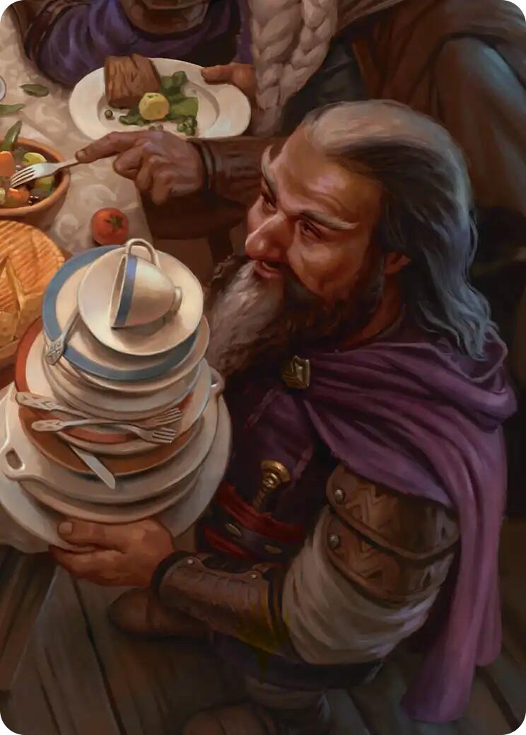 Ori, Plate Stacker Art Card (6/12) [The Hobbit Art Series] | Exor Games Bridgewater