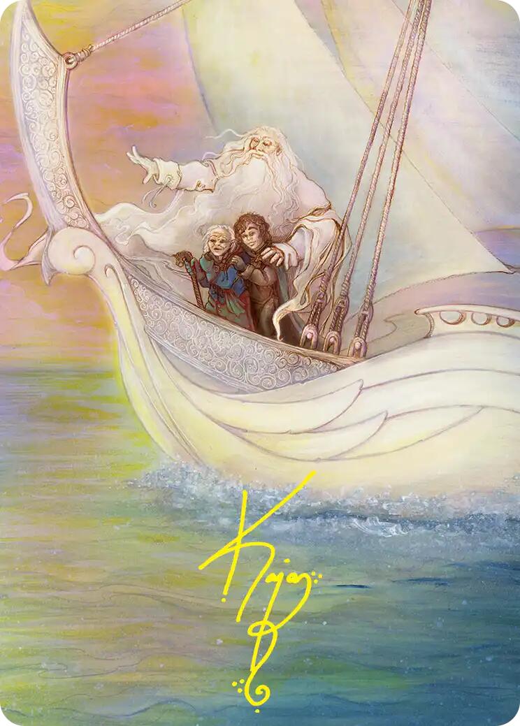 Dawn of a New Age Art Card (Gold-Stamped Signature) [The Hobbit Art Series] | Exor Games Bridgewater