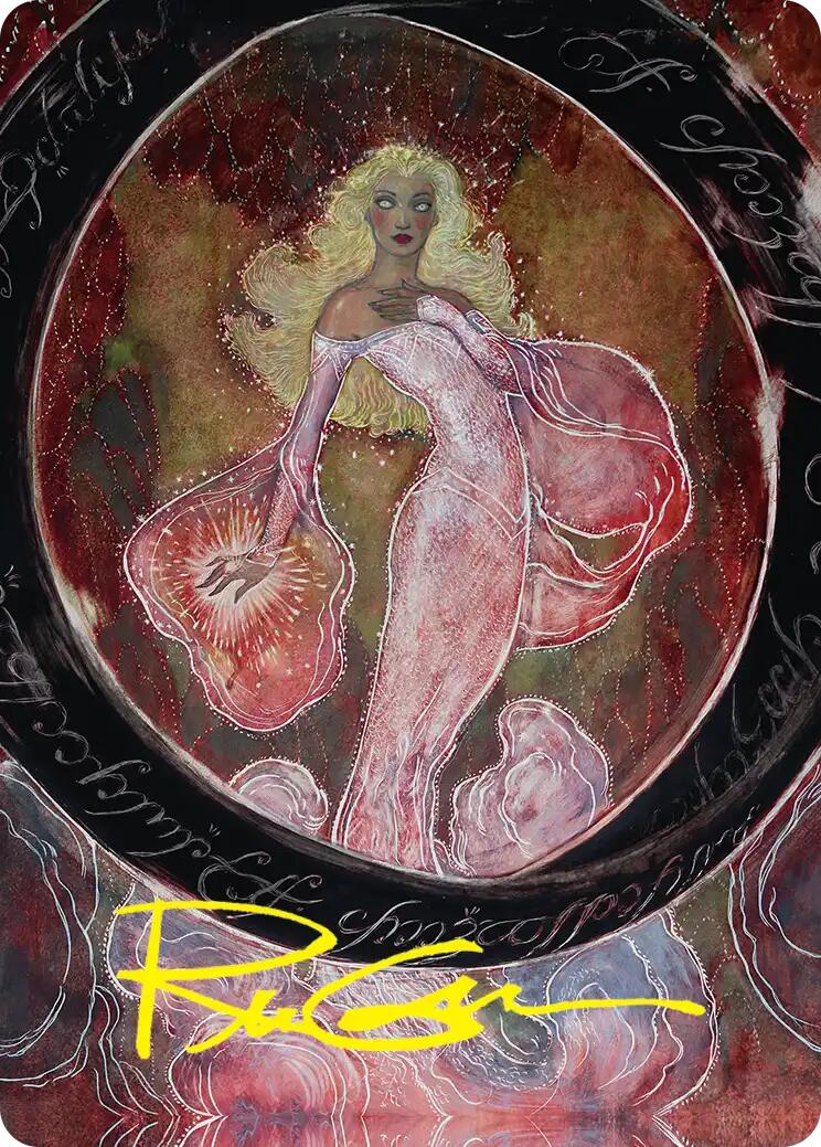 Galadriel's Dismissal Art Card (Gold-Stamped Signature) [The Hobbit Art Series] | Exor Games Bridgewater