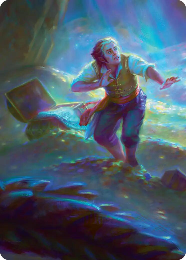 Bilbo's Burglaring Art Card (10/12) [The Hobbit Art Series] | Exor Games Bridgewater