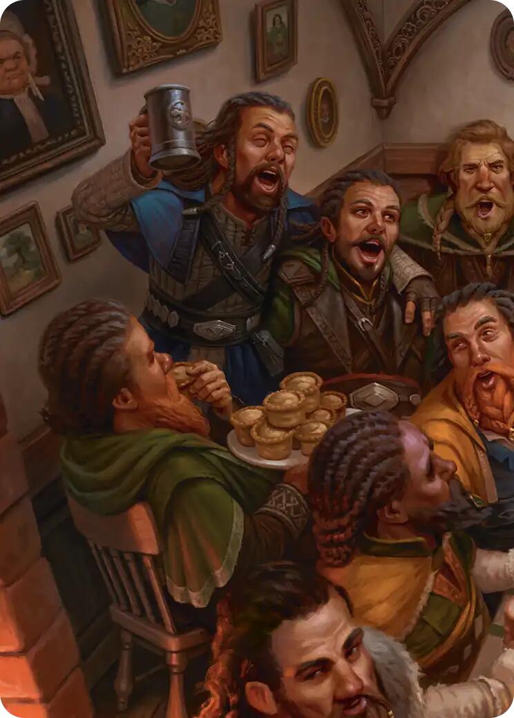 Fili and Kili, Joyous Art Card (1/12) [The Hobbit Art Series] | Exor Games Bridgewater