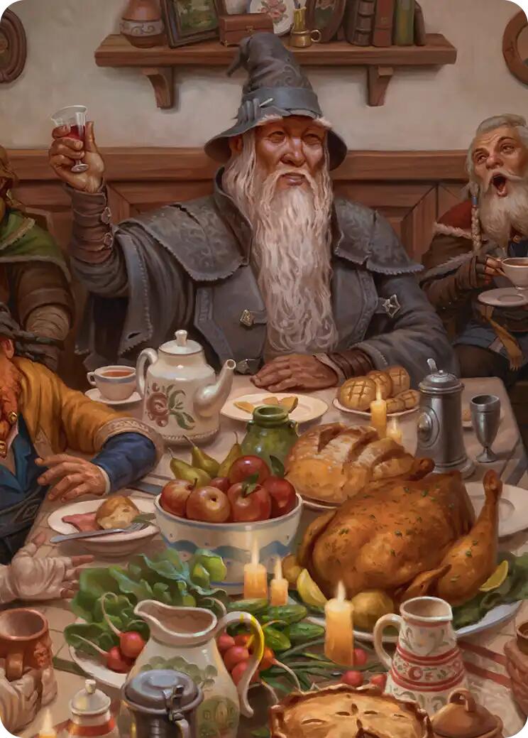 Gandalf, Party Guest Art Card (2/12) [The Hobbit Art Series] | Exor Games Bridgewater