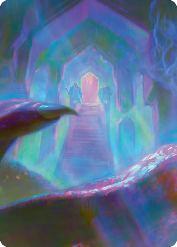 Dragon-Cursed Halls Art Card (8/12) [The Hobbit Art Series] | Exor Games Bridgewater