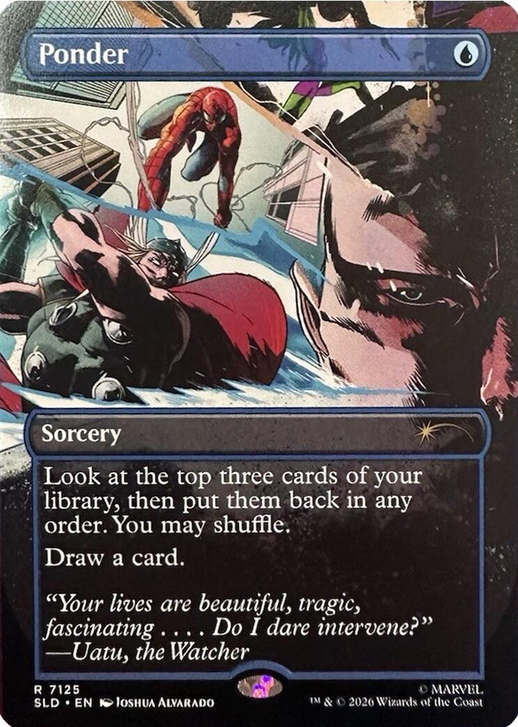 Ponder (7125) [Secret Lair Drop Series] | Exor Games Bridgewater