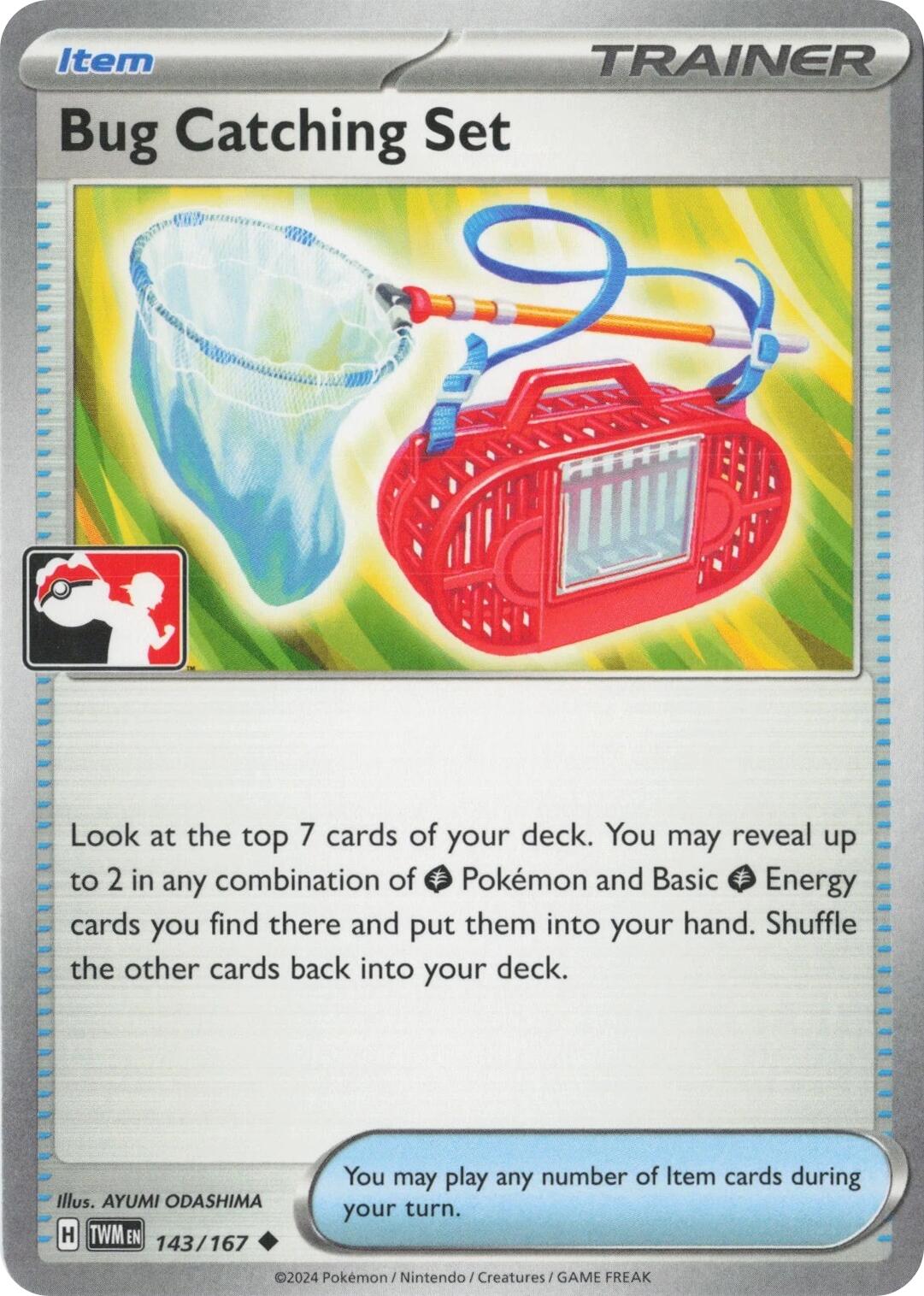Bug Catching Set (143/167) (Left Stamp) [Prize Pack Series Seven] | Exor Games Bridgewater