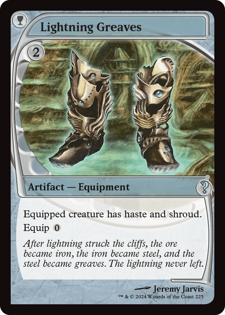 Lightning Greaves (Future Sight) [Mystery Booster 2] | Exor Games Bridgewater