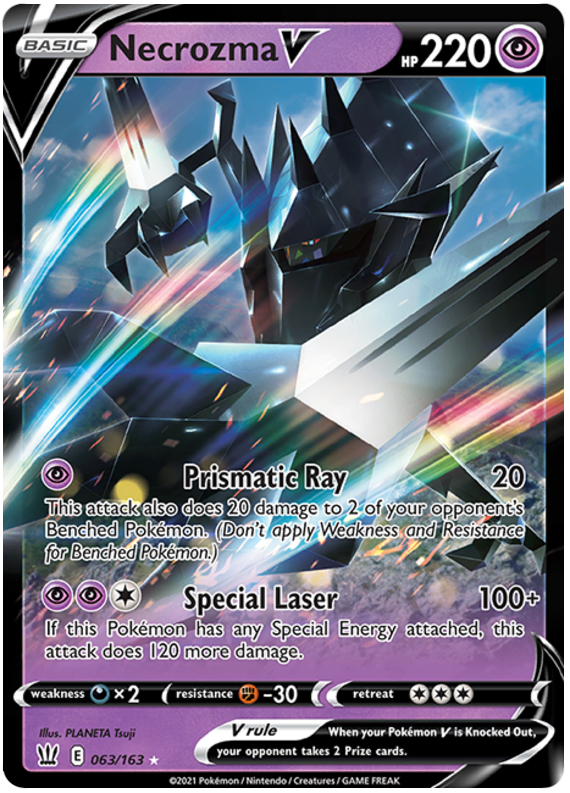 Necrozma V (063/163) [Sword & Shield: Battle Styles] | Exor Games Bridgewater