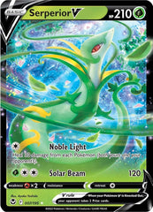 Serperior V (007/195) [Sword & Shield: Silver Tempest] | Exor Games Bridgewater