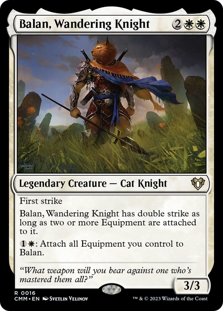 Balan, Wandering Knight [Commander Masters] | Exor Games Bridgewater