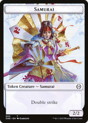 Samurai Token [Phyrexia: All Will Be One Tokens] | Exor Games Bridgewater