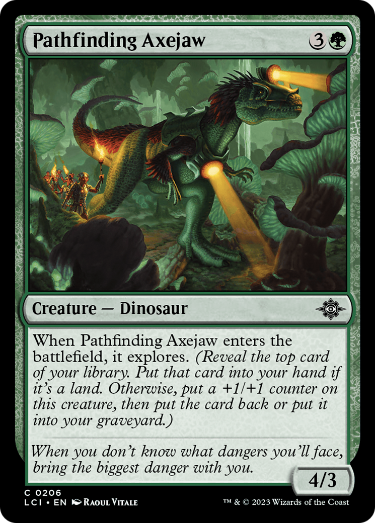 Pathfinding Axejaw [The Lost Caverns of Ixalan] | Exor Games Bridgewater