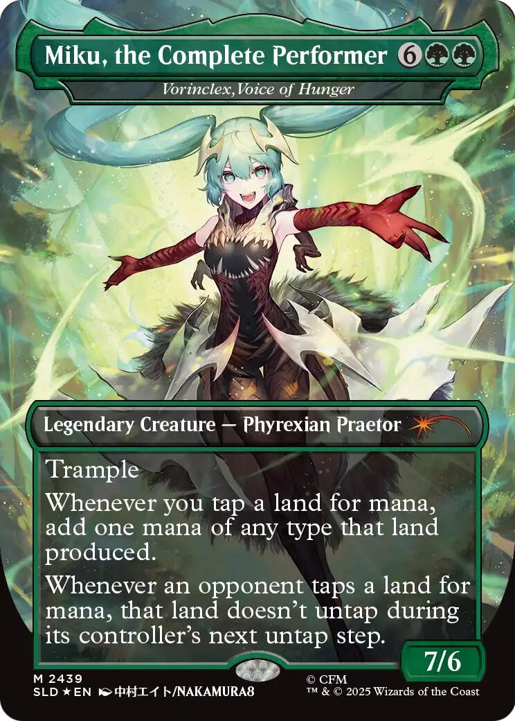Miku, the Complete Performer - Vorinclex, Voice of Hunger [Secret Lair Drop Series] | Exor Games Bridgewater