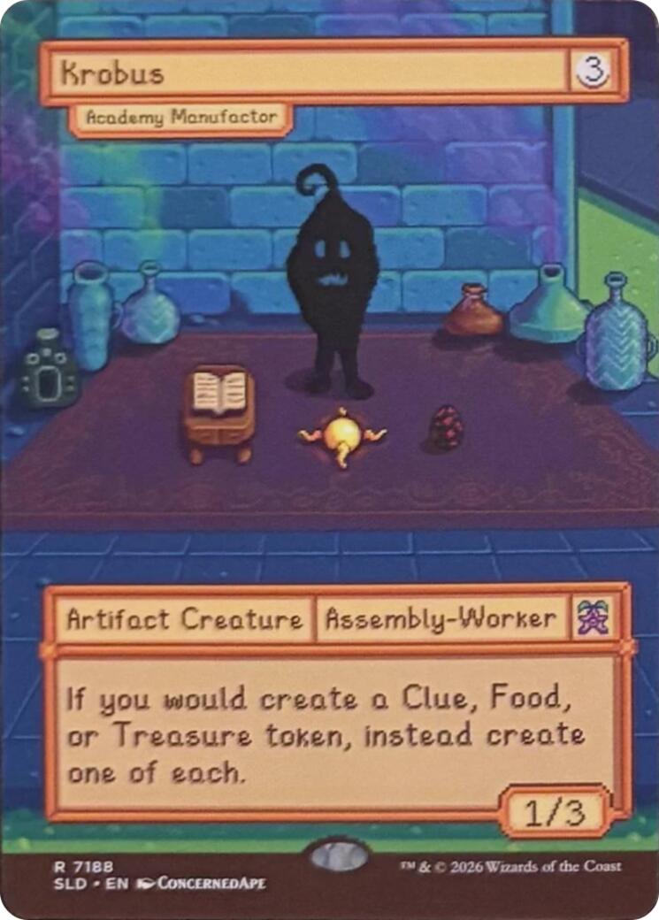 Krobus - Academy Manufactor [Secret Lair Drop Series] | Exor Games Bridgewater