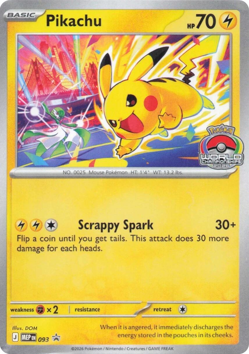 Pikachu (093) [Mega Evolution Promo] | Exor Games Bridgewater