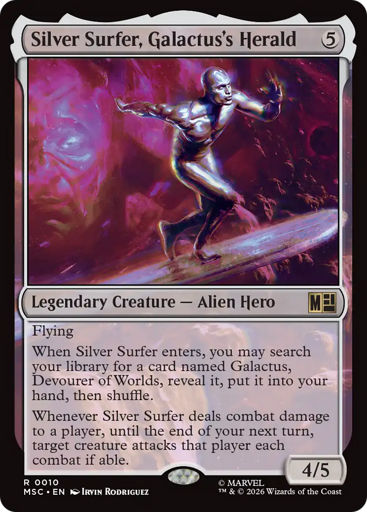Silver Surfer, Galactus's Herald [Marvel Super Heroes Commander] | Exor Games Bridgewater
