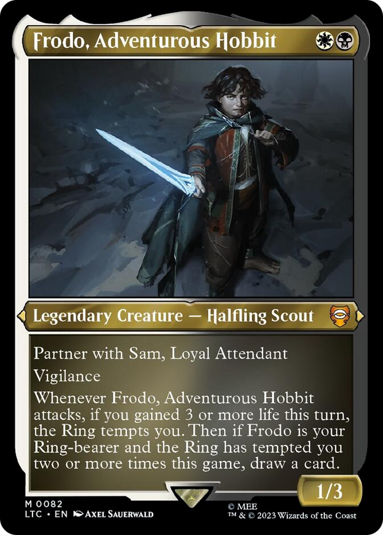 Frodo, Adventurous Hobbit (Display Commander) [The Lord of the Rings: Tales of Middle-Earth Commander] | Exor Games Bridgewater