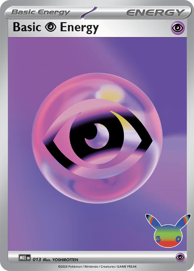 Basic Psychic Energy (013) (30th Celebration) [Mega Evolution Energies] | Exor Games Bridgewater