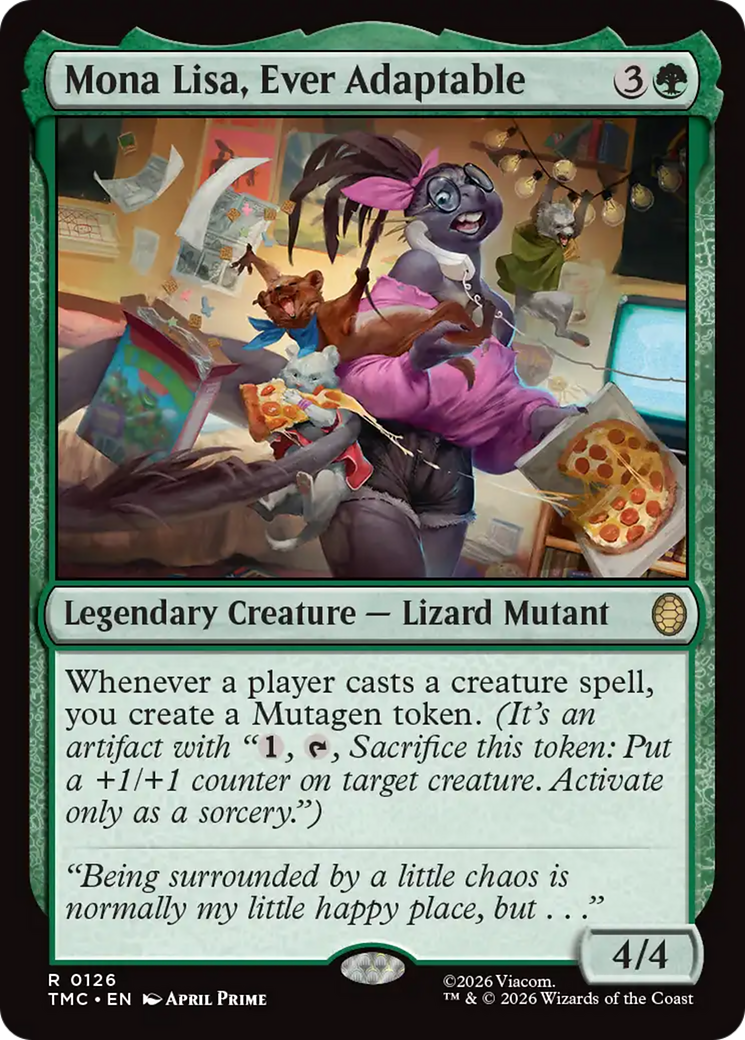Mona Lisa, Ever Adaptable [Teenage Mutant Ninja Turtles Commander] | Exor Games Bridgewater