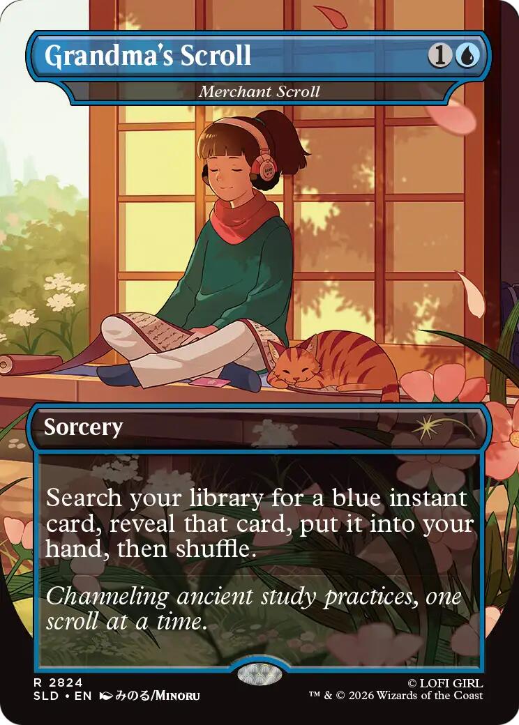 Grandma's Scroll - Merchant Scroll [Secret Lair Drop Series] | Exor Games Bridgewater