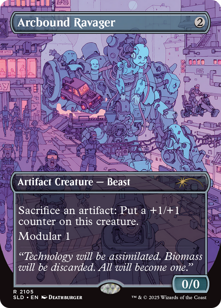 Arcbound Ravager (2105) (Galaxy Foil) [Secret Lair Drop Series] | Exor Games Bridgewater