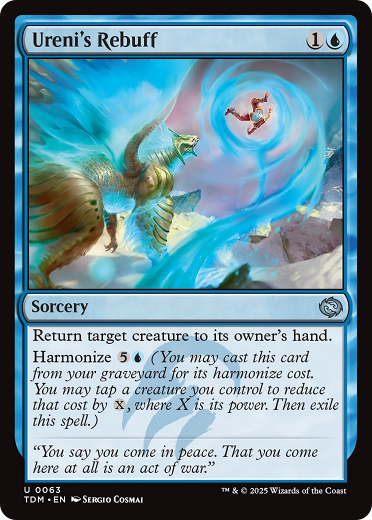 Ureni's Rebuff [Tarkir: Dragonstorm] | Exor Games Bridgewater