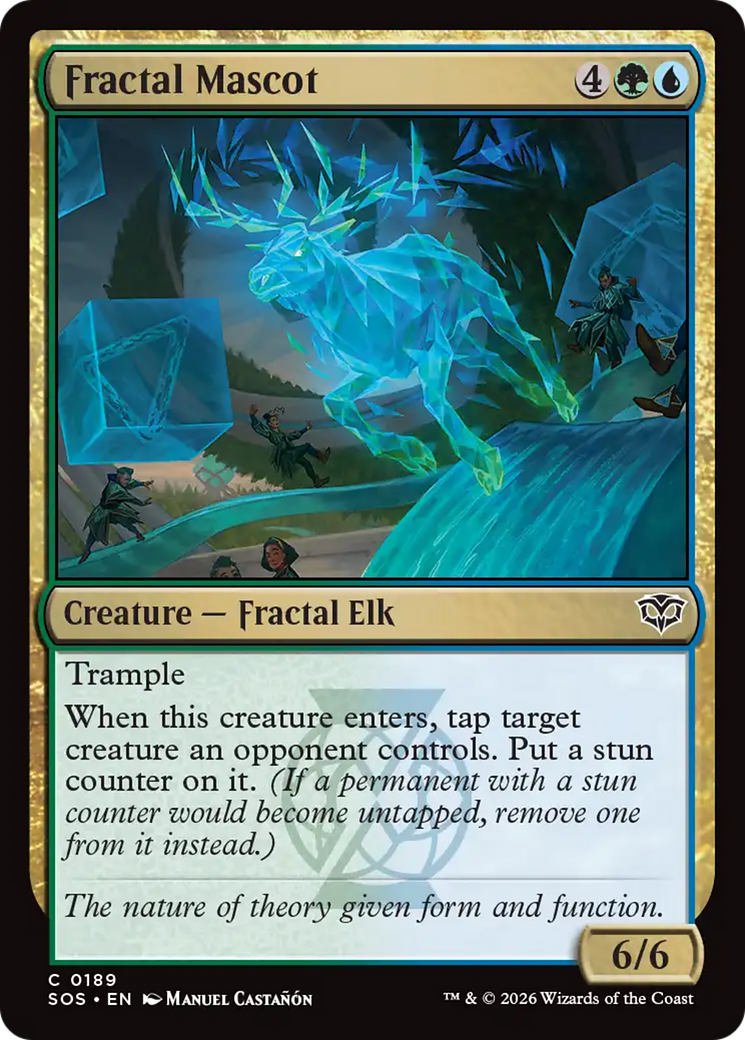 Fractal Mascot [Secrets of Strixhaven] | Exor Games Bridgewater
