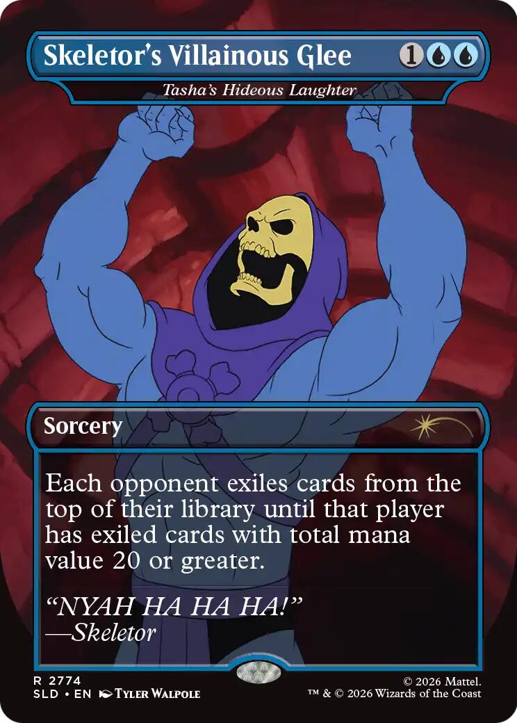 Skeletor's Villainous Glee - Tasha's Hideous Laughter [Secret Lair Drop Series] | Exor Games Bridgewater