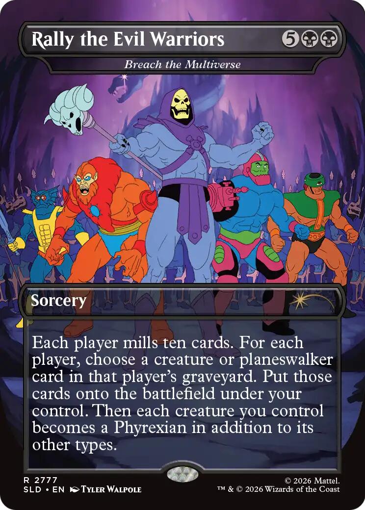 Rally the Evil Warriors - Breach the Multiverse [Secret Lair Drop Series] | Exor Games Bridgewater