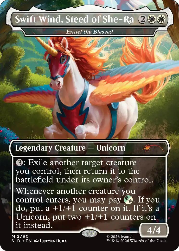 Swift Wind, Steed of She-Ra - Emiel the Blessed [Secret Lair Drop Series] | Exor Games Bridgewater