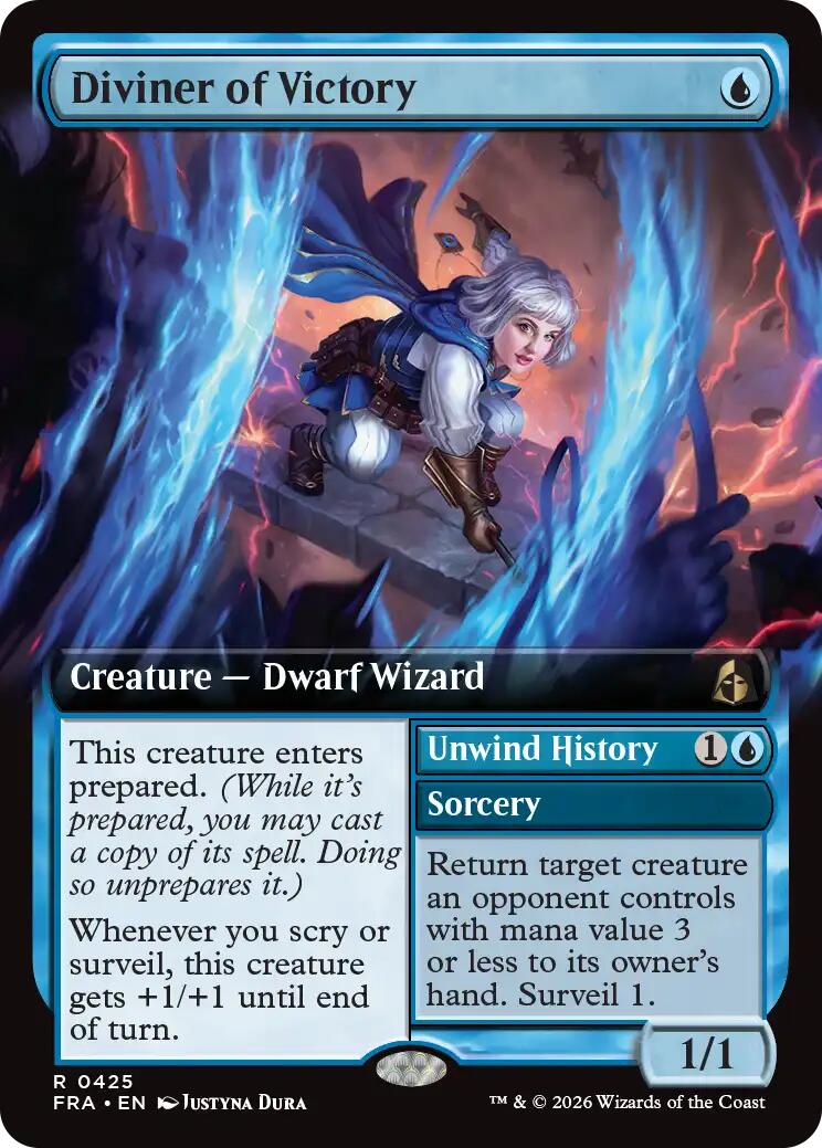 Diviner of Victory (Extended) [Reality Fracture] | Exor Games Bridgewater