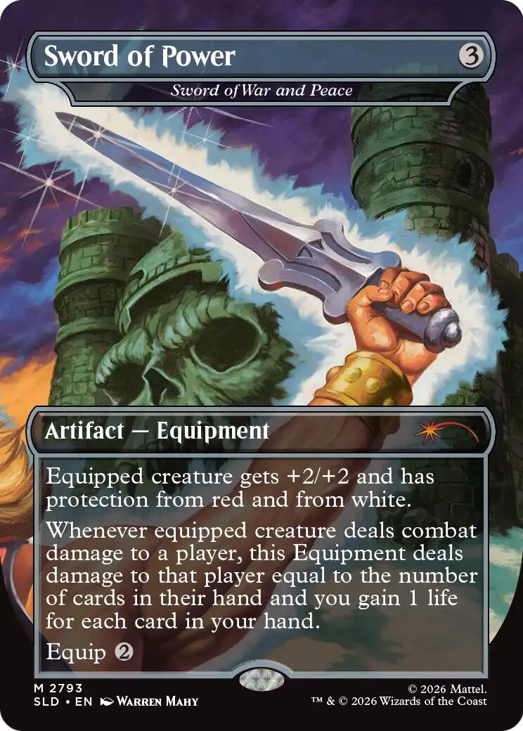 Sword of Power - Sword of War and Peace [Secret Lair Drop Series] | Exor Games Bridgewater