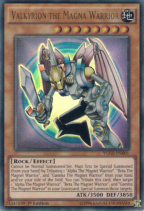 Valkyrion the Magna Warrior [YGLD-ENB01] Ultra Rare | Exor Games Bridgewater