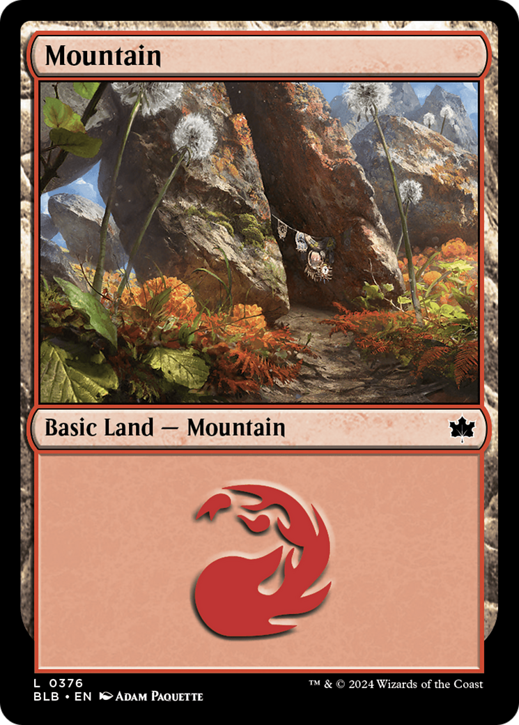 Mountain (0376) [Bloomburrow] | Exor Games Bridgewater