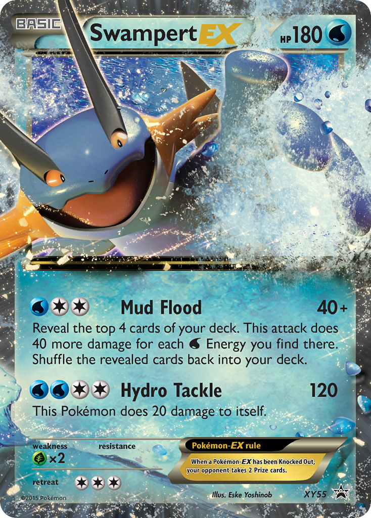 Swampert EX (XY55) [XY: Black Star Promos] | Exor Games Bridgewater