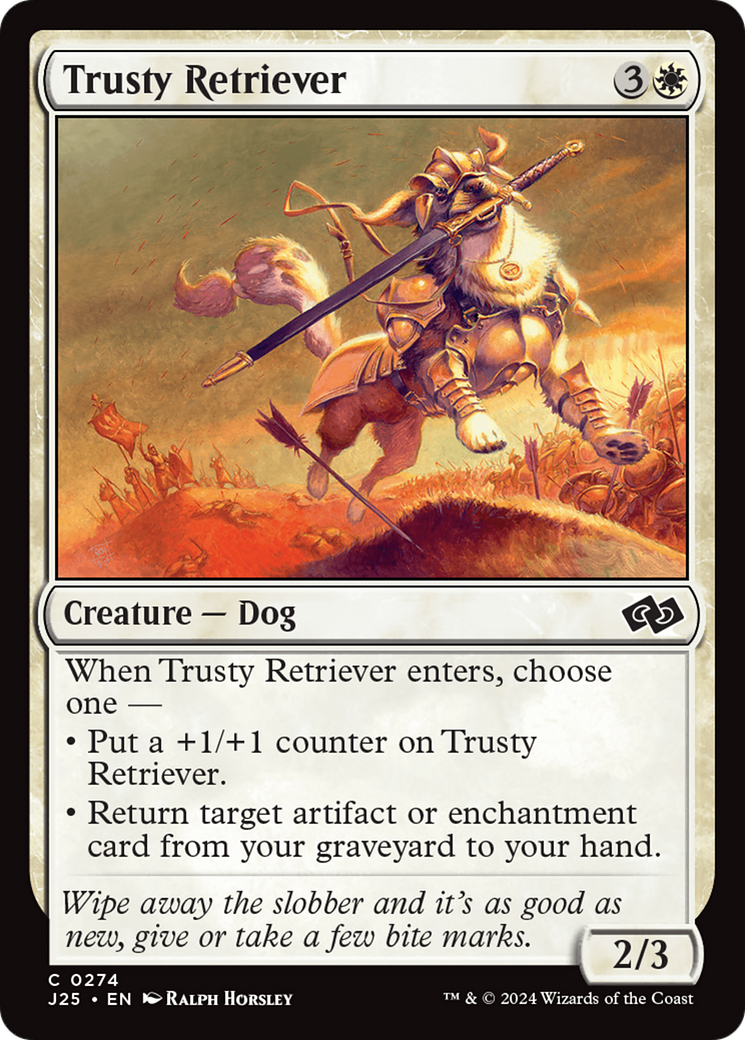 Trusty Retriever [Foundations Jumpstart] | Exor Games Bridgewater