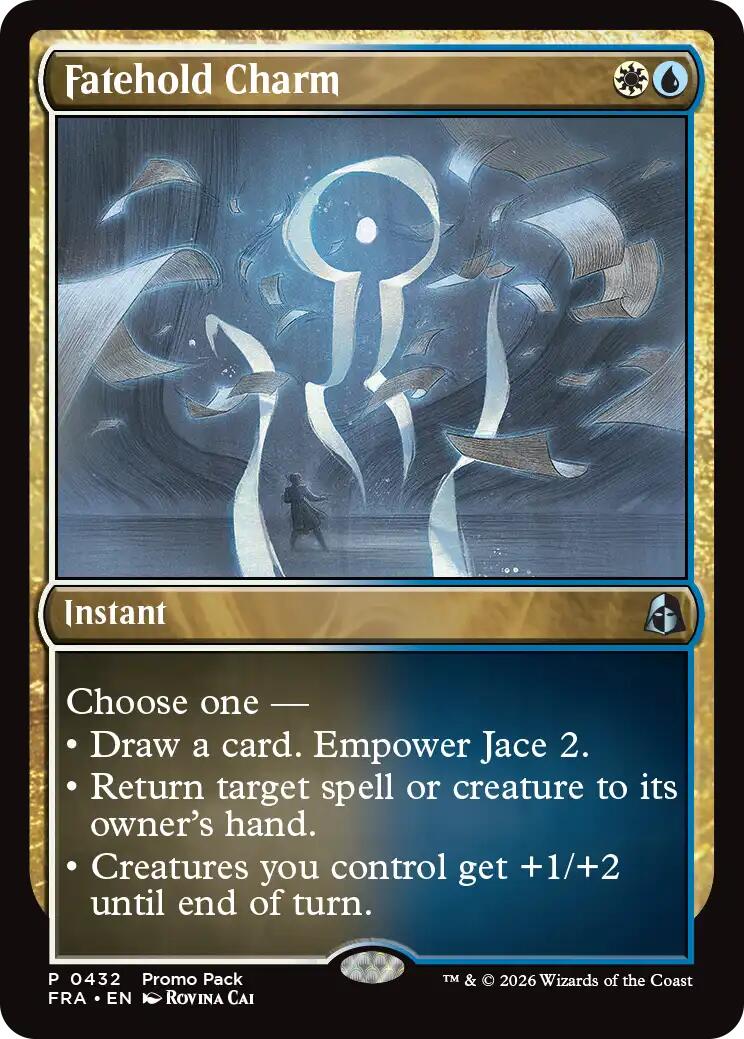 Fatehold Charm [Reality Fracture Promos] | Exor Games Bridgewater